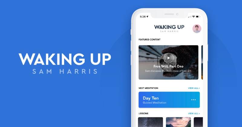 review Waking Up with Sam Harris mindfulness app